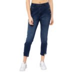 God’s Club Women Slim Fit High Rise Blue Stretchable Jeans - Image 2