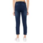 God’s Club Women Slim Fit High Rise Blue Stretchable Jeans - Image 3