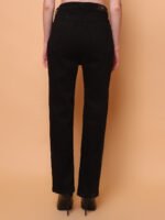 God’s Club Women Slim Straight Fit Z Black Stretchable Jeans - Image 4