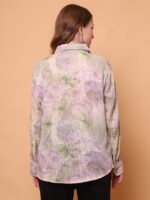 God’s Club Women Pink Printed Shirt - Image 4