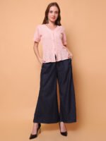 God’s Club Women Solid Pink Top