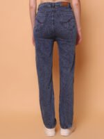 God’s Club Women Slim Straight Fit Acid Medium Blue Stretchable Jeans - Image 4