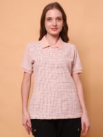 God’s Club Women Printed Peach T-shirt - Image 2