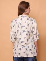 God’s Club Women Solid Off White Top - Image 4