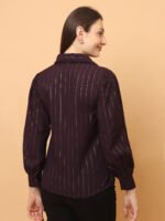 God’s Club Women Dark Brown Shirt - Image 4