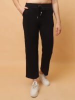 God’s Club Women Cargo Fit High Rise Black Trousers Pants - Image 2