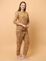 God’s Club Women Solid Yellow Co-Ord Set - Image 3