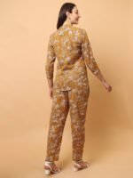 God’s Club Women Solid Yellow Co-Ord Set - Image 4