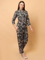 God’s Club Women Solid Green Co-Ord Set - Image 2