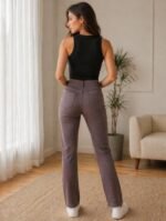 God’s Club Women Slim Fit Fit High Rise Purple Stretchable Jeans - Image 2